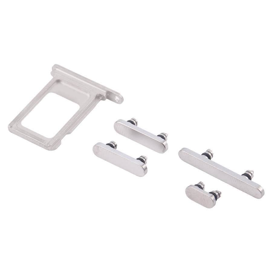 For iPhone 16 Pro Original SIM Card Tray + Side Keys (Black)