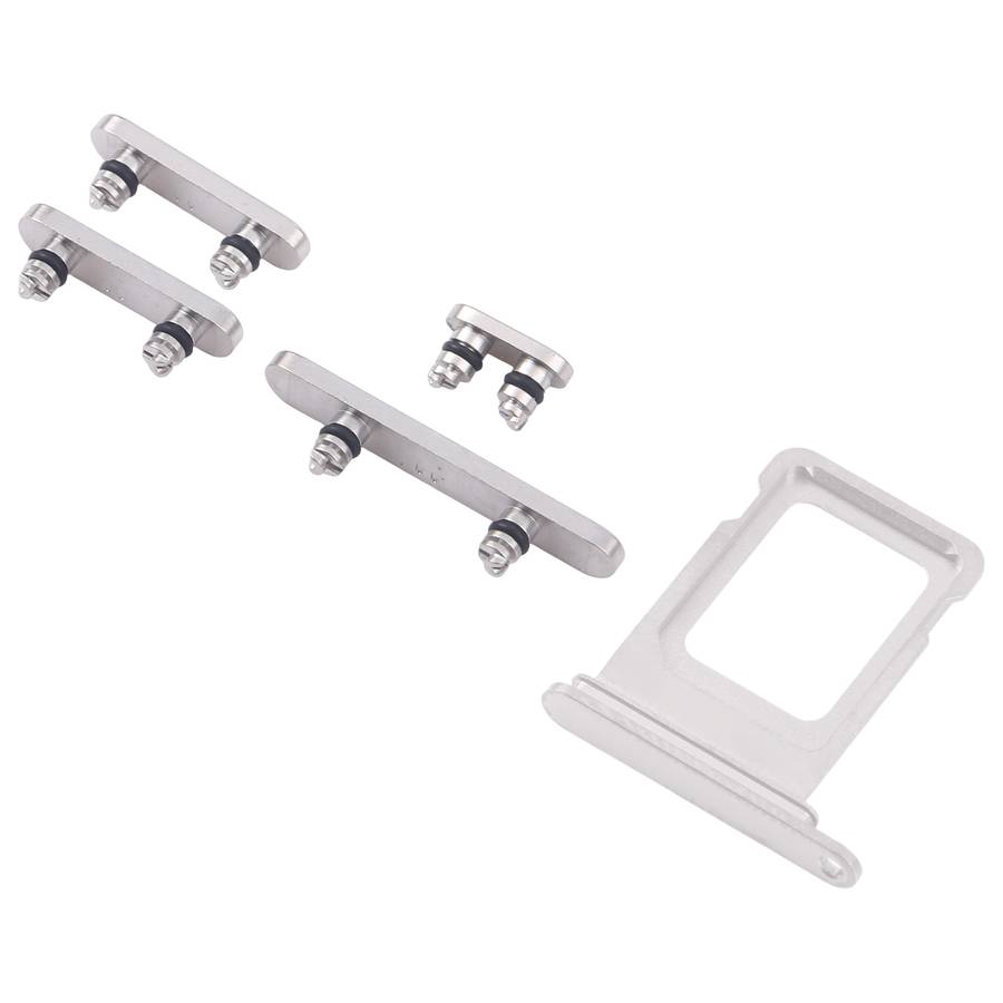 For iPhone 16 Pro Max Original SIM Card Tray + Side Keys (Black)