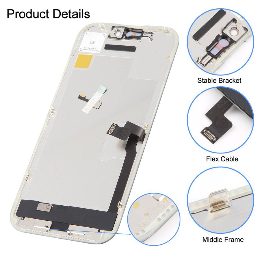 GX Hard OLED Screen For iPhone 16 Pro