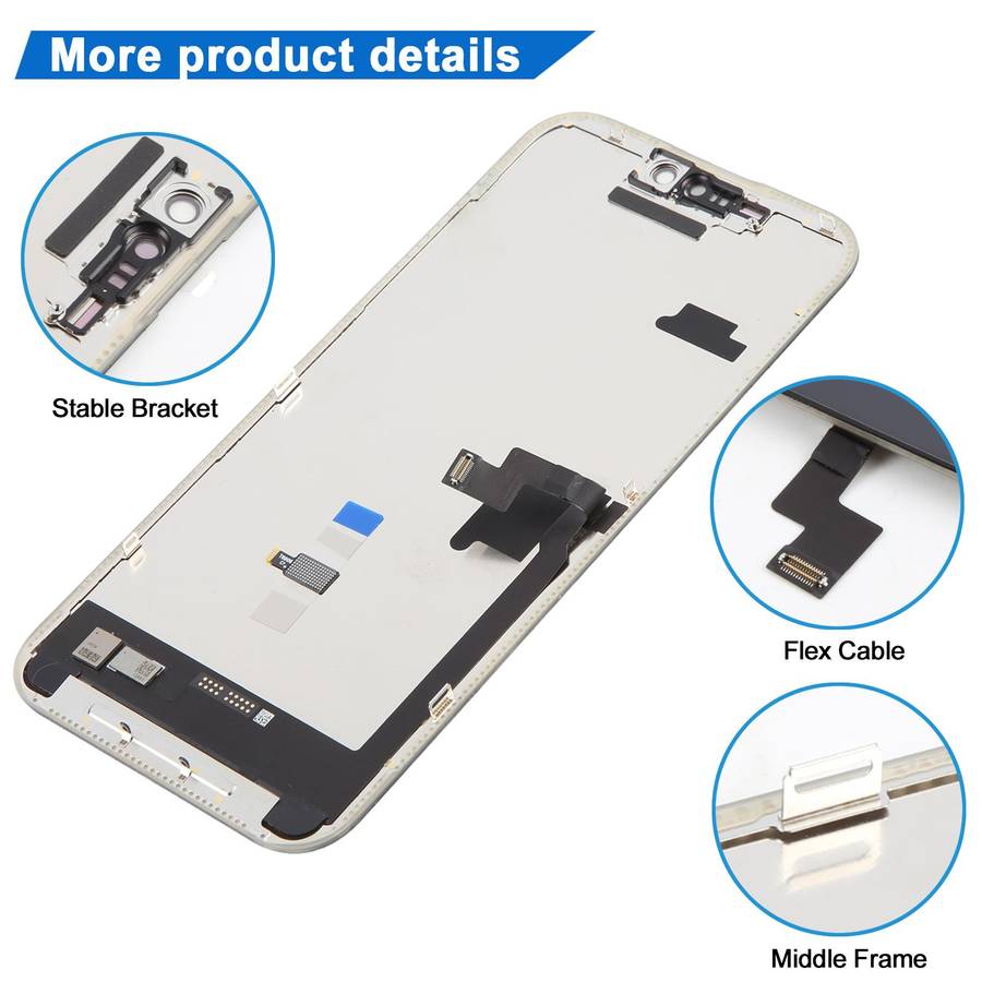 JK Soft OLED LCD Screen For iPhone 16 Pro Max