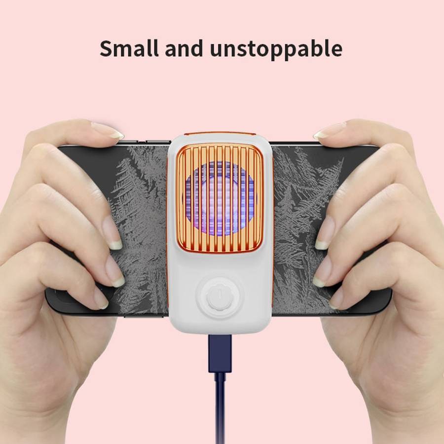 MEMO DL03 Retro Three-speed Temperature Adjustable Semiconductor Cooling Mobile Phone ... (White)