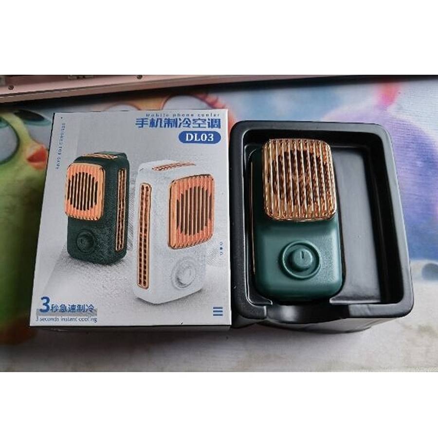 MEMO DL03 Retro Three-speed Temperature Adjustable Semiconductor Cooling Mobile Phone ... (White)
