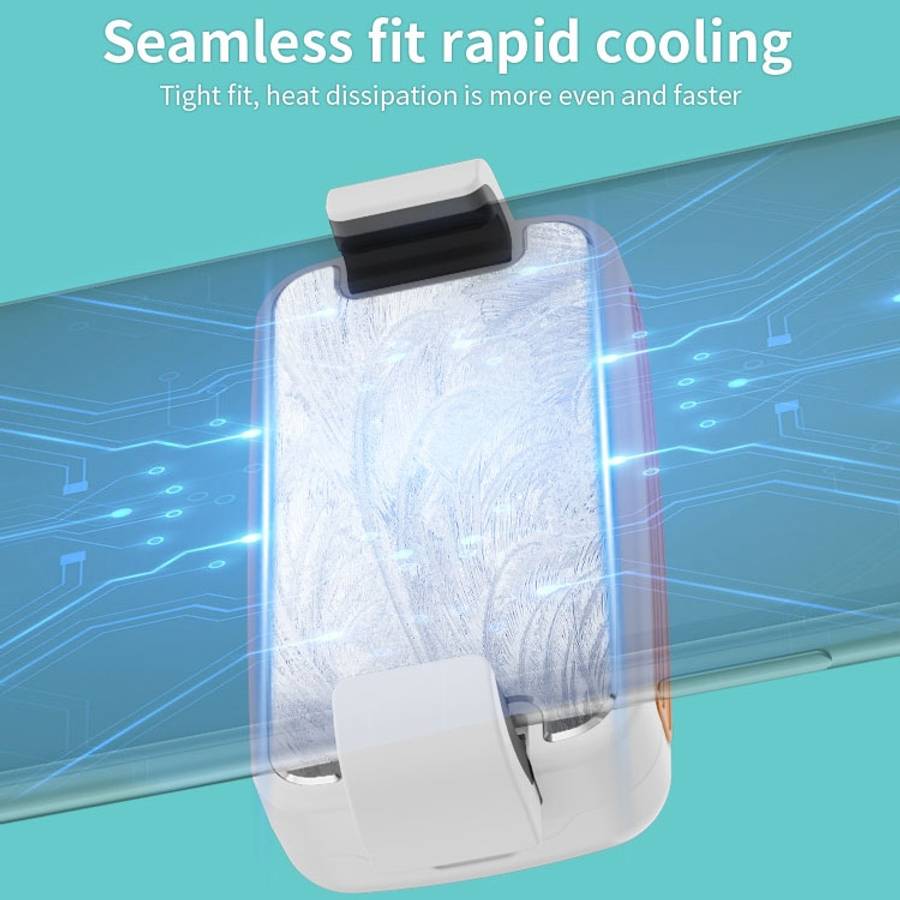 MEMO DL03 Retro Three-speed Temperature Adjustable Semiconductor Cooling Mobile Phone ... (White)
