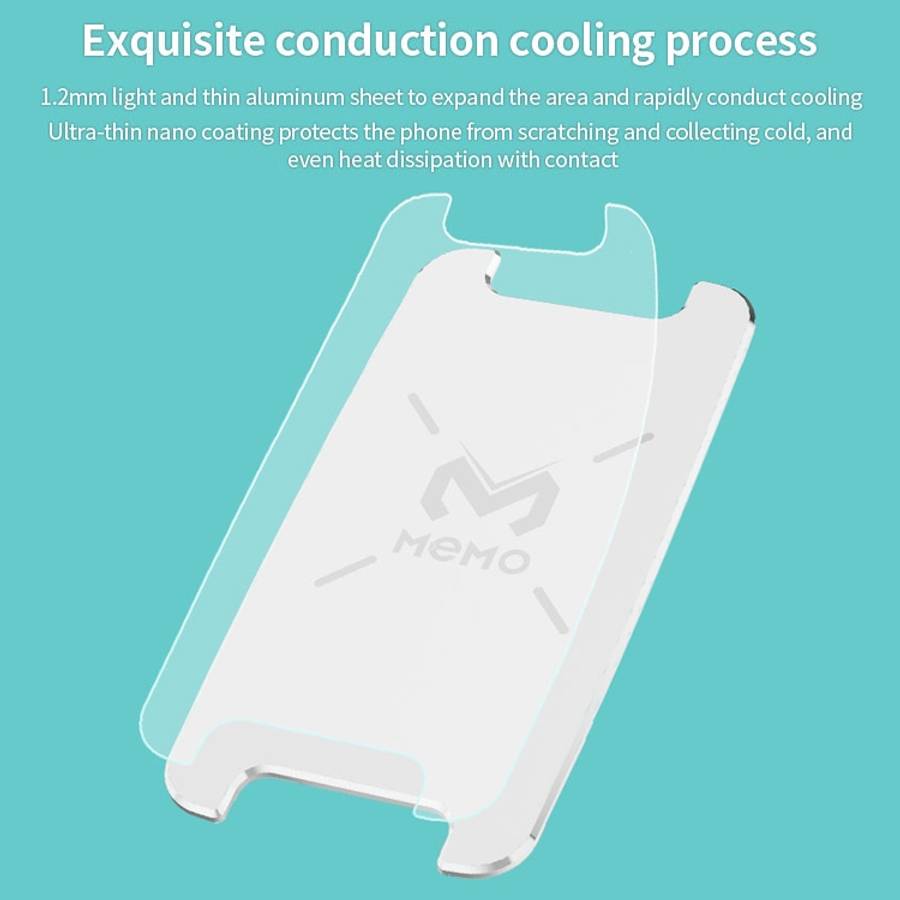 MEMO DL03 Retro Three-speed Temperature Adjustable Semiconductor Cooling Mobile Phone ... (White)