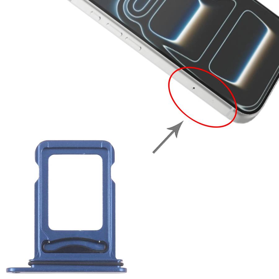 For iPhone 17 Pro Max SIM + SIM Card Tray (Orange)