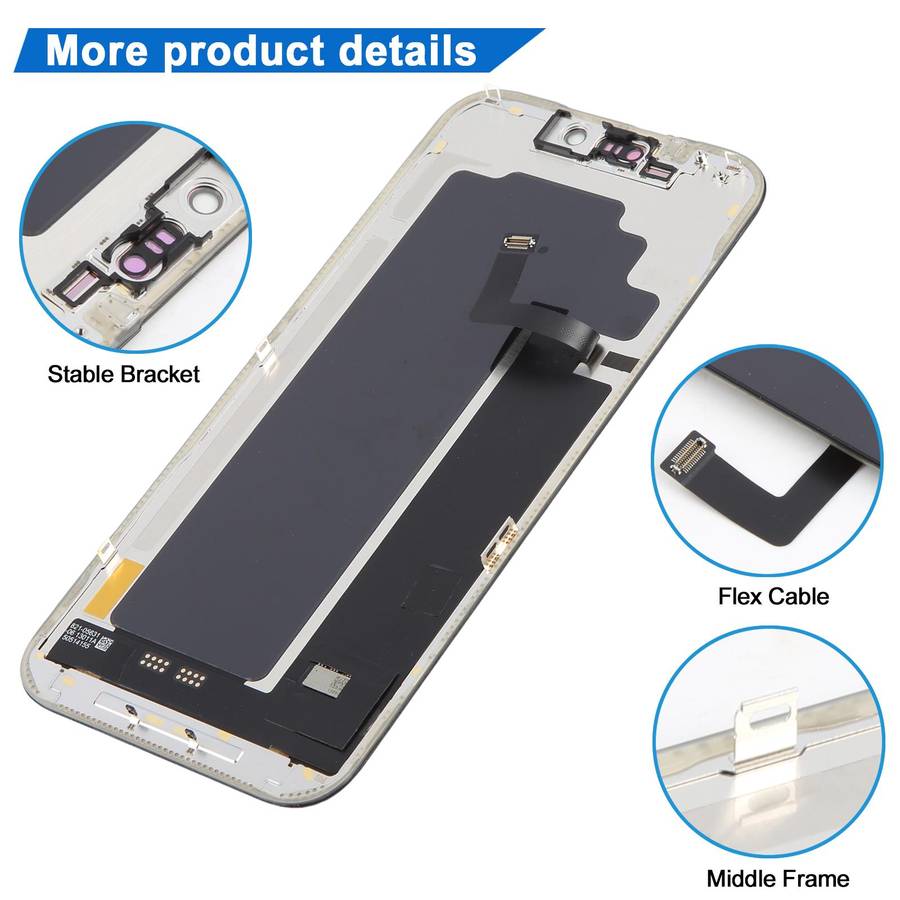 JK Soft OLED LCD Screen For iPhone 17 Pro Max