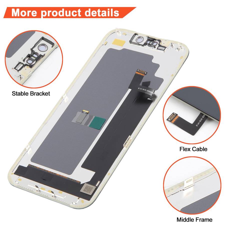 For iPhone 17 Pro Max DD Hard OLED Screen