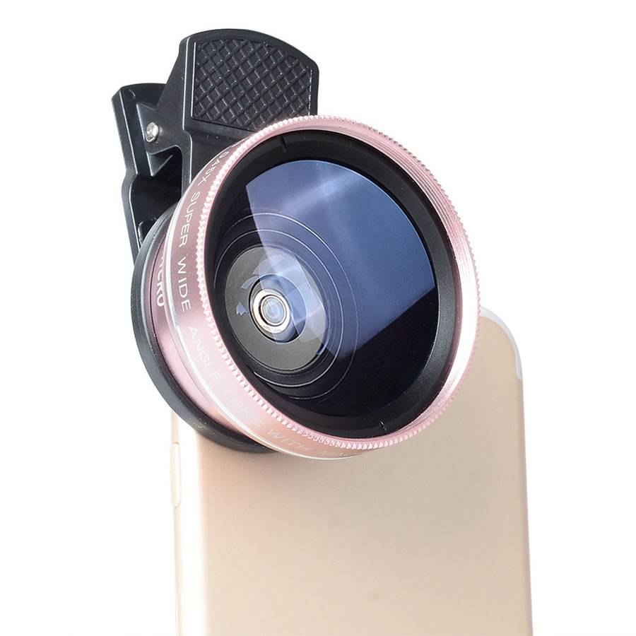 APEXEL APL-0.45WM 2 in 1 Universal 12.5X Macro Lens + 0.45X Wide-angle Lens Kit