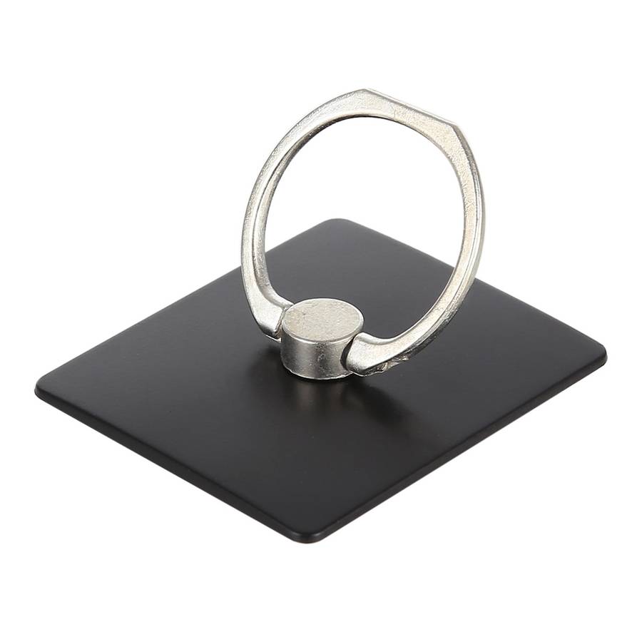 100 PCS Universal Finger Ring Mobile Phone Holder Stand(Black)