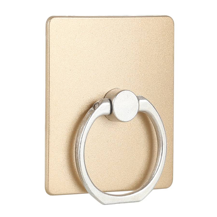 100 PCS Universal Finger Ring Mobile Phone Holder Stand(Gold)