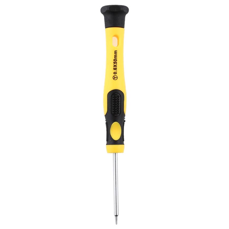 JIAFA JF-611-Y Tri-point 0.6 Repair Screwdriver for iPhone 7 & 7 Plus & Apple Watch(Yellow)
