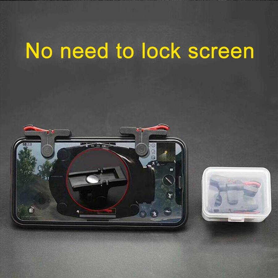 D9 1 Pair Mobile Phone Gaming Handle L / R Shooter PUBG Game Controller