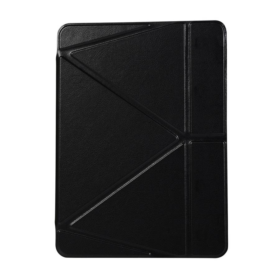 PU Leather Case for iPad Pro 11 inch (2018), with Multi-folding Holder & Sleep / Wake ... (Black)