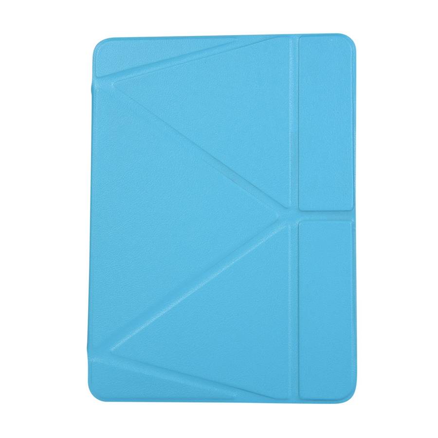 PU Leather Case for iPad Pro 11 inch (2018), with Multi-folding Holder & Sleep / W ... (Lake Blue)