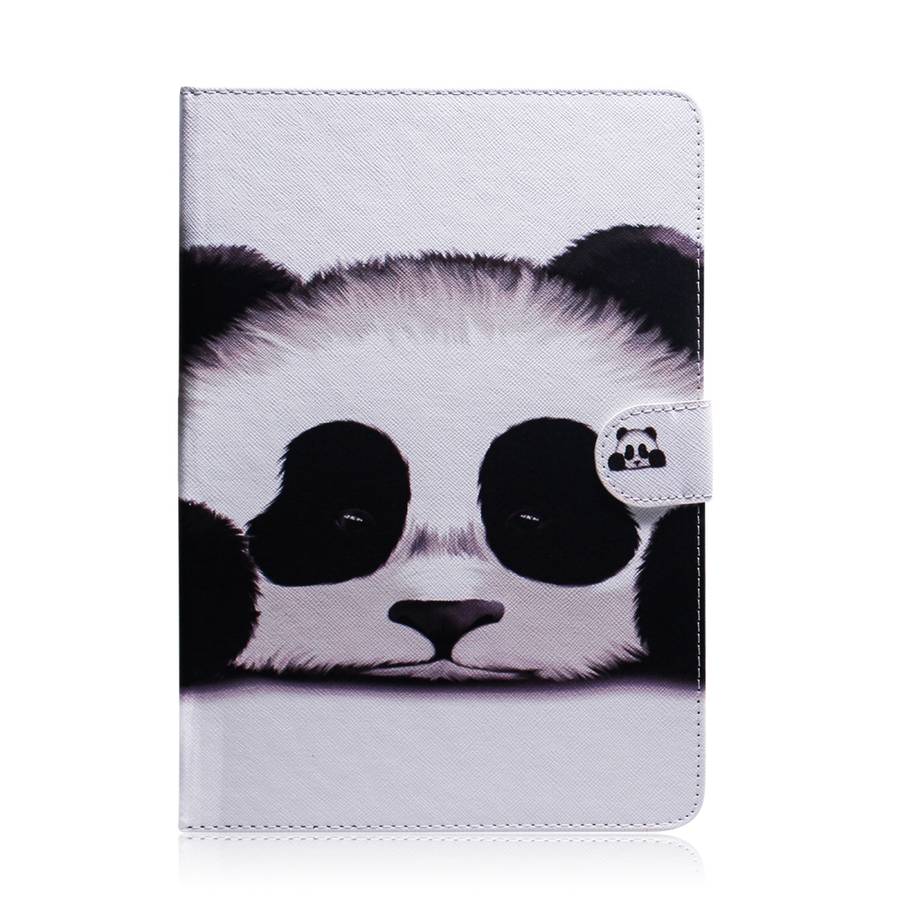 Panda Pattern Horizontal Flip Leather Case for iPad Pro 11 inch (2018), with Holder & Card Slot &
