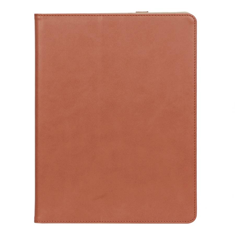 For iPad Pro 12.9 (2020) Retro Texture PU + TPU Horizontal Flip Leather Tablet Case wi ... (Brown)