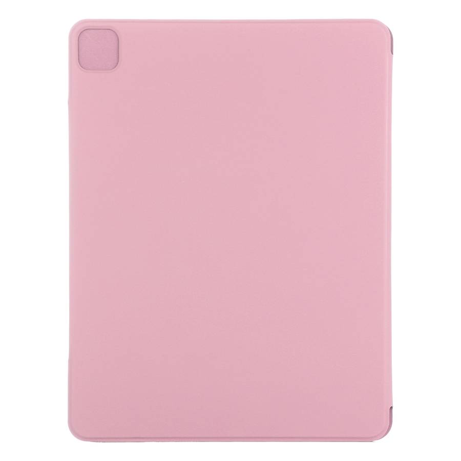For iPad Air 13 2024 / 2025 / Pro 12.9 2020 Double-sided Magnetic Flip PU Leather ... (Light Pink)