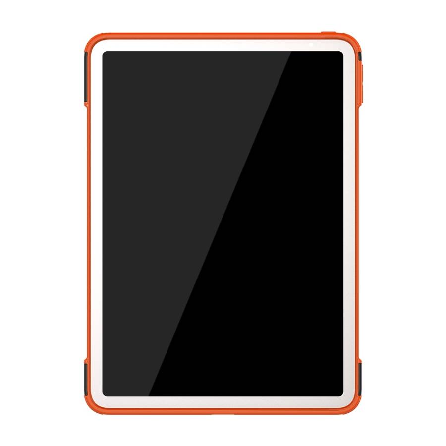 Tire Texture TPU+PC Shockproof Case for iPad Pro 11 inch (2018), with Holder & Pen Slot (Orange)