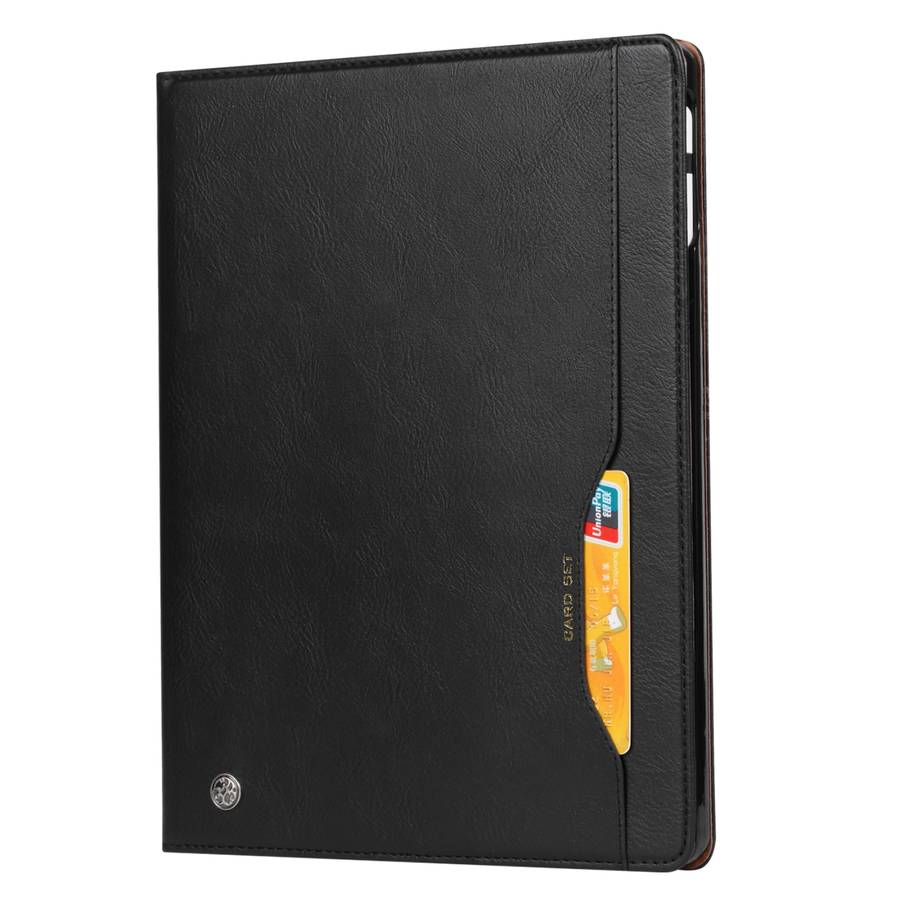 Knead Skin Texture Horizontal Flip Leather Case for iPad Pro 12.9 inch 2022/2021/2020 ... (Black)