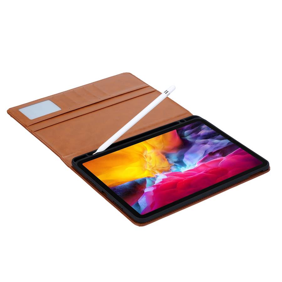 Knead Skin Texture Horizontal Flip Leather Case for iPad Pro 11 inch 2022/2021/2020 ... (Wine Red)