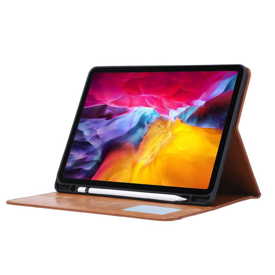 Knead Skin Texture Horizontal Flip Leather Case for iPad Pro 11 inch 2022/2021/2020 ... (Wine Red)