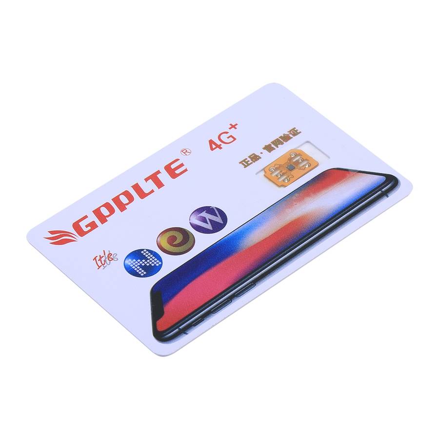 GPPLTE 4G+ PRO 3 Perfect Solution for Ultra Thin Smart Decodable Chip to Sim Card
