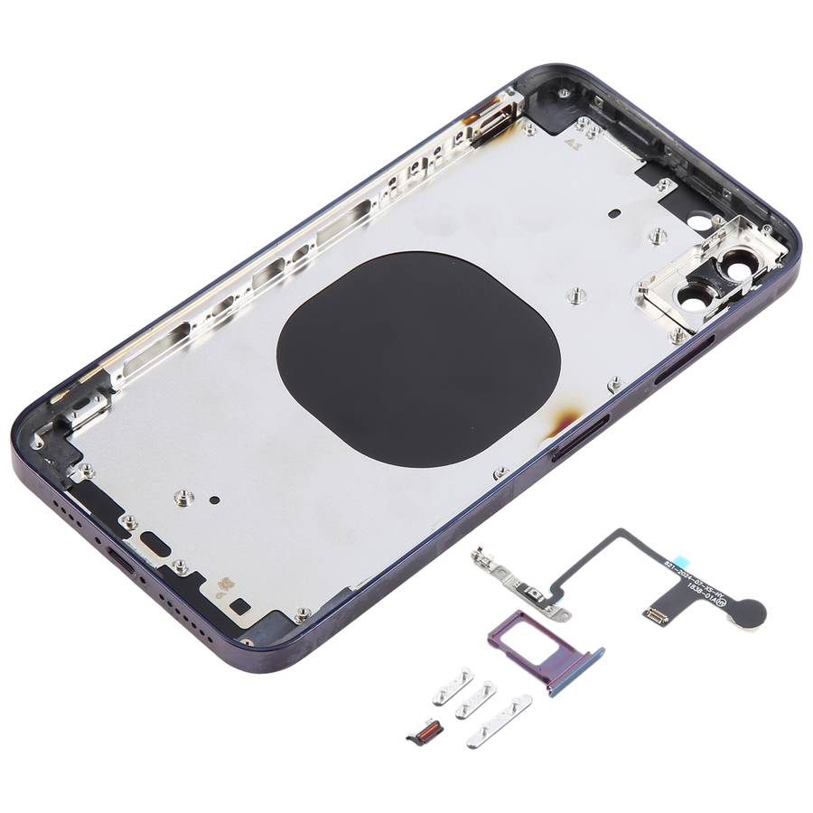 Back Cover with Appearance Imitation of iP14 Pro Max for iPhone XS Max(Black)