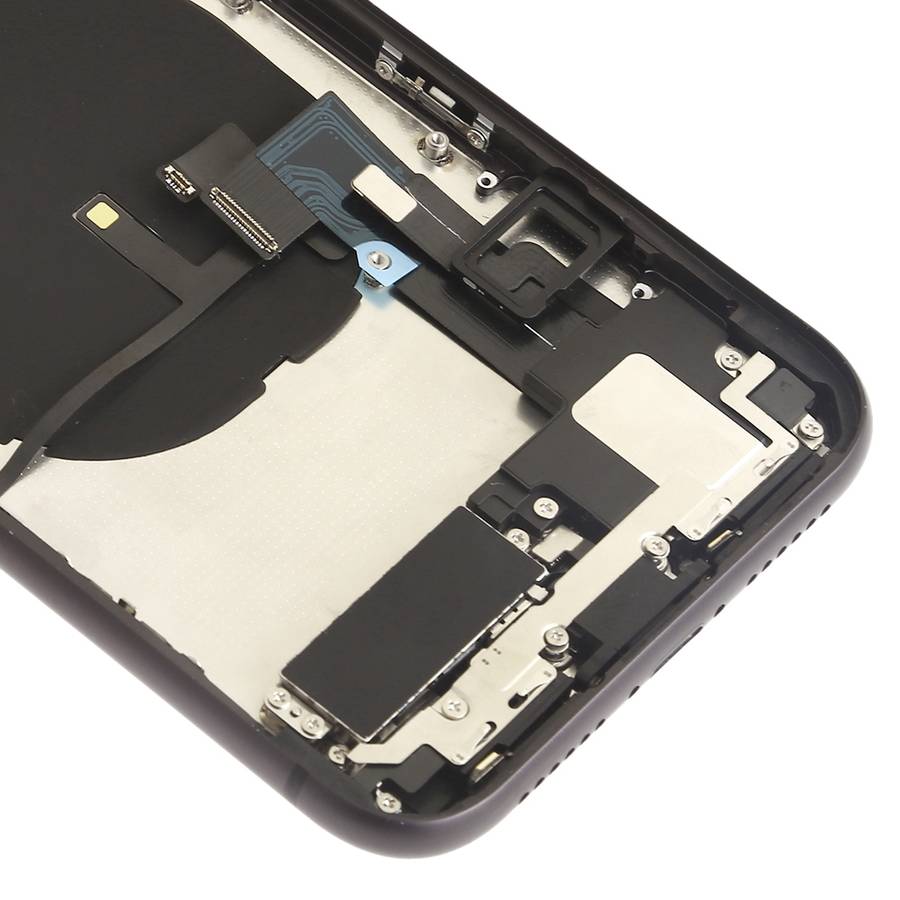 Battery Back Cover Assembly (with Side Keys & Speaker Ringer Buzzer & Motor & Camera Lens & Car