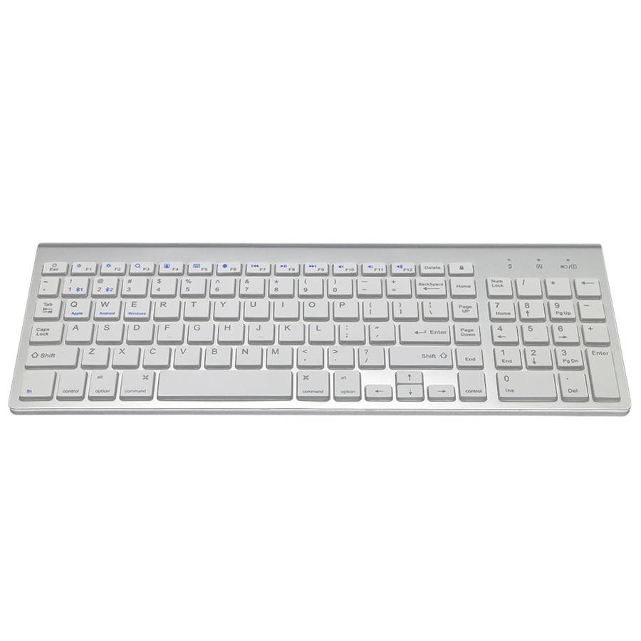 K368 Dual Mode Dual Channel 102 Keys Wireless Bluetooth Keyboard for Laptop, Notebook, Tablet and Sm