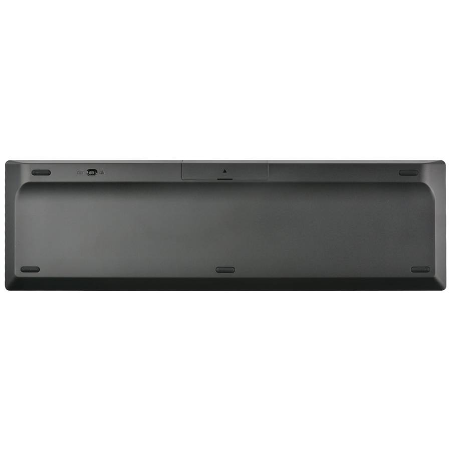 169 2.4Ghz + Bluetooth Dual Mode Wireless Keyboard, Compatible with iSO & Android & Windows (Black)