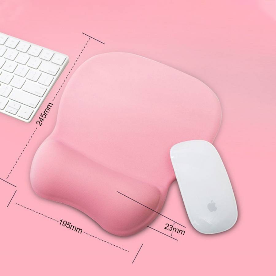 MONTIAN MF-01 Oval Slow Rebound Memory Cotton Soft Bracer Mouse Pad(Blue)