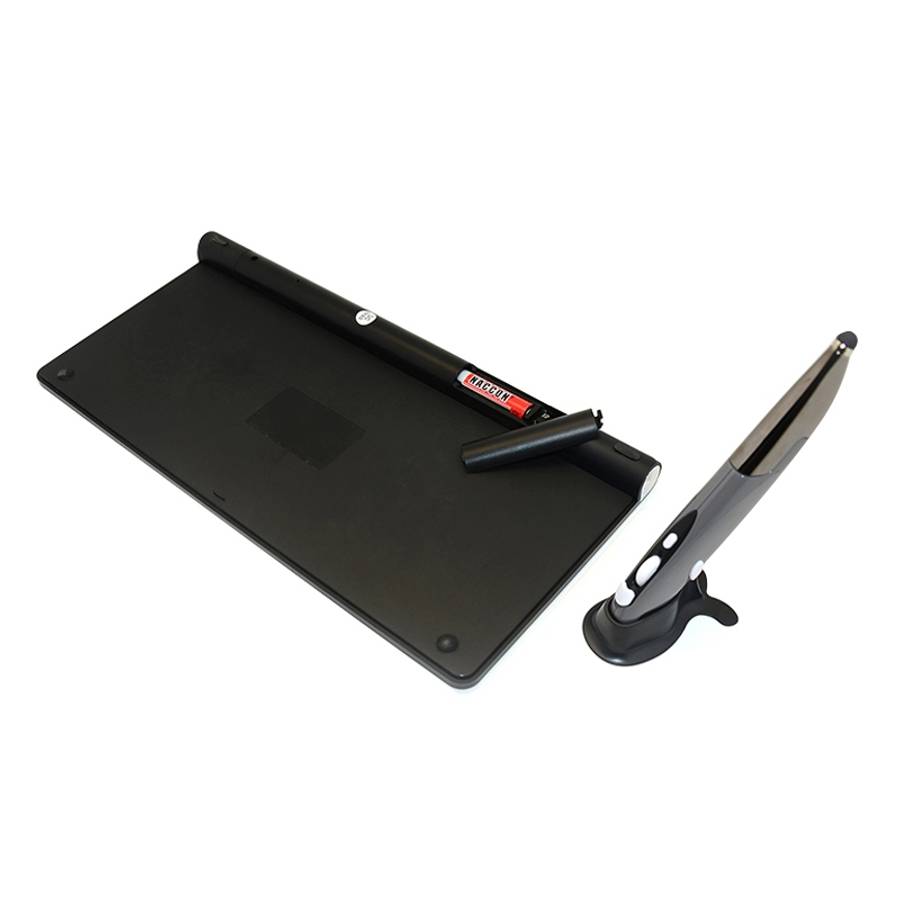 KM-909 2.4GHz Wireless Multimedia Keyboard + Wireless Optical Pen Mouse with USB Receiver Set for Co