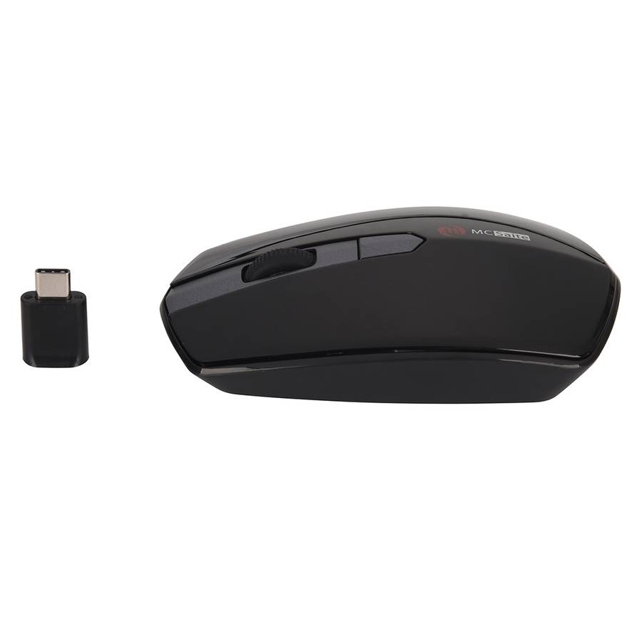 MCSaite MC-369AG USB-C / Type-C 1600DPI Three-speed Adjustable 4-button Wireless Optical Mouse