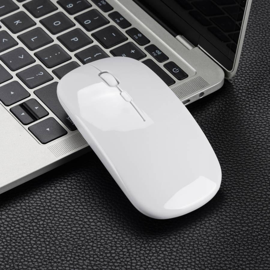 HXSJ M80 2.4GHz Wireless 1600DPI Three-speed Adjustable Optical Mute Mouse (Black)