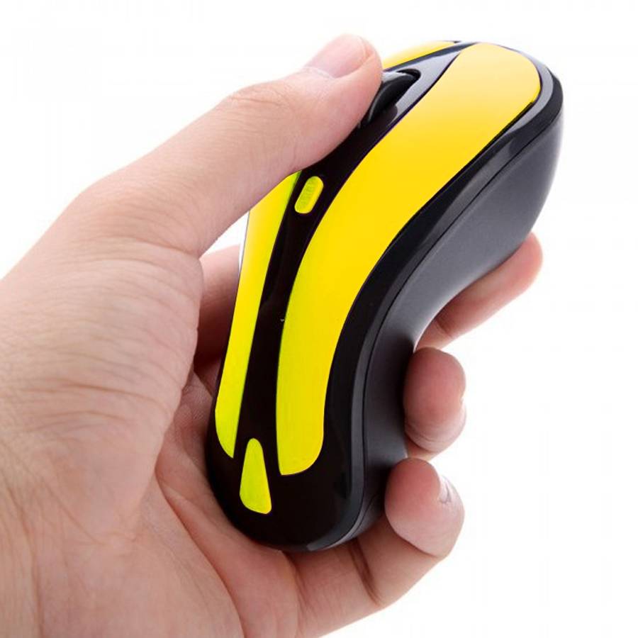 PR-01 6D Gyroscope Fly Air Mouse 2.4G USB Receiver 1600 DPI Wireless Optical Mouse for Computer PC A