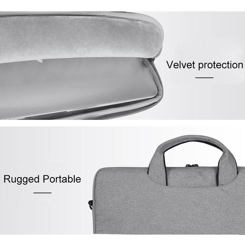 ST01S Waterproof Oxford Cloth Hidden Portable Strap One-shoulder Handbag for 14.1 inch Laptops(Ligh