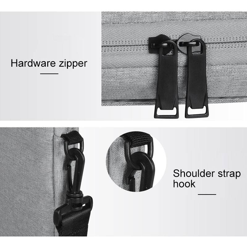 ST01S Waterproof Oxford Cloth Hidden Portable Strap One-shoulder Handbag for 14.1 inch Laptops(Ligh