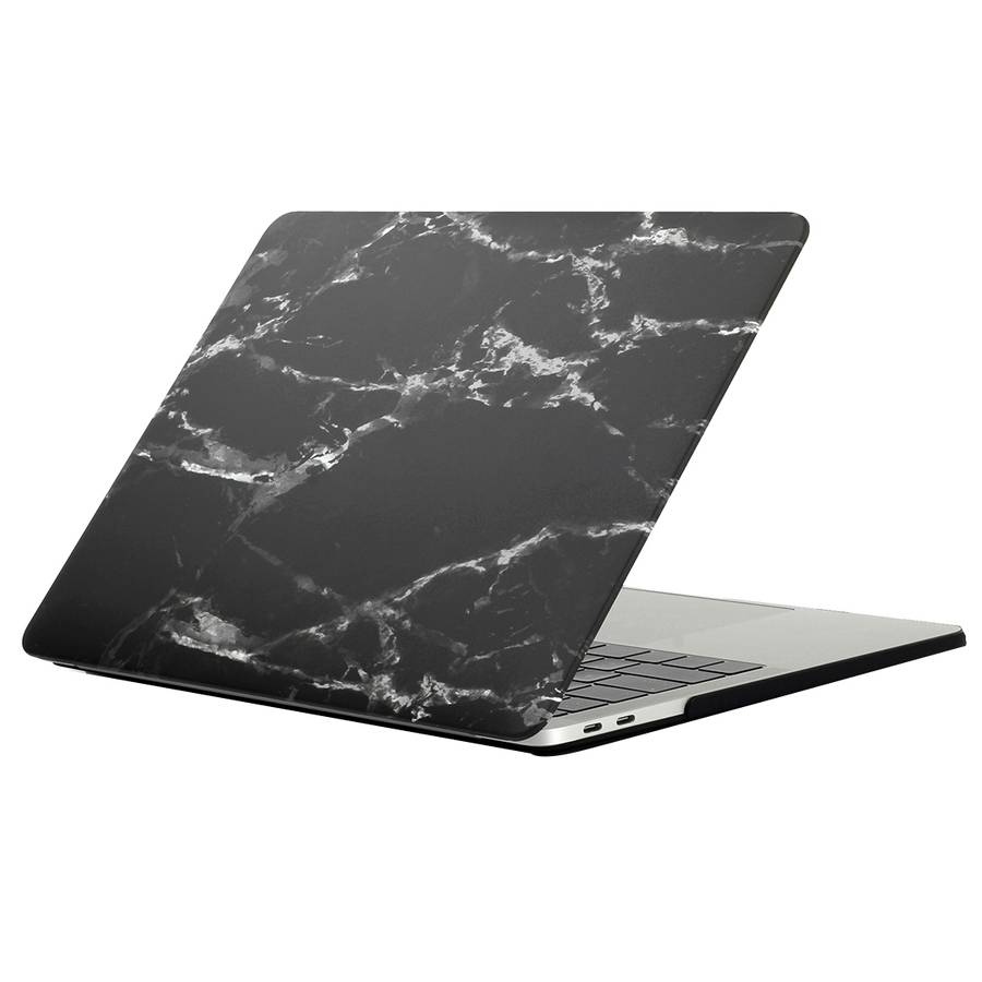For 2016 New Macbook Pro 13.3 inch A1706 & A1708 Black White Texture Marble Pattern Laptop Water D