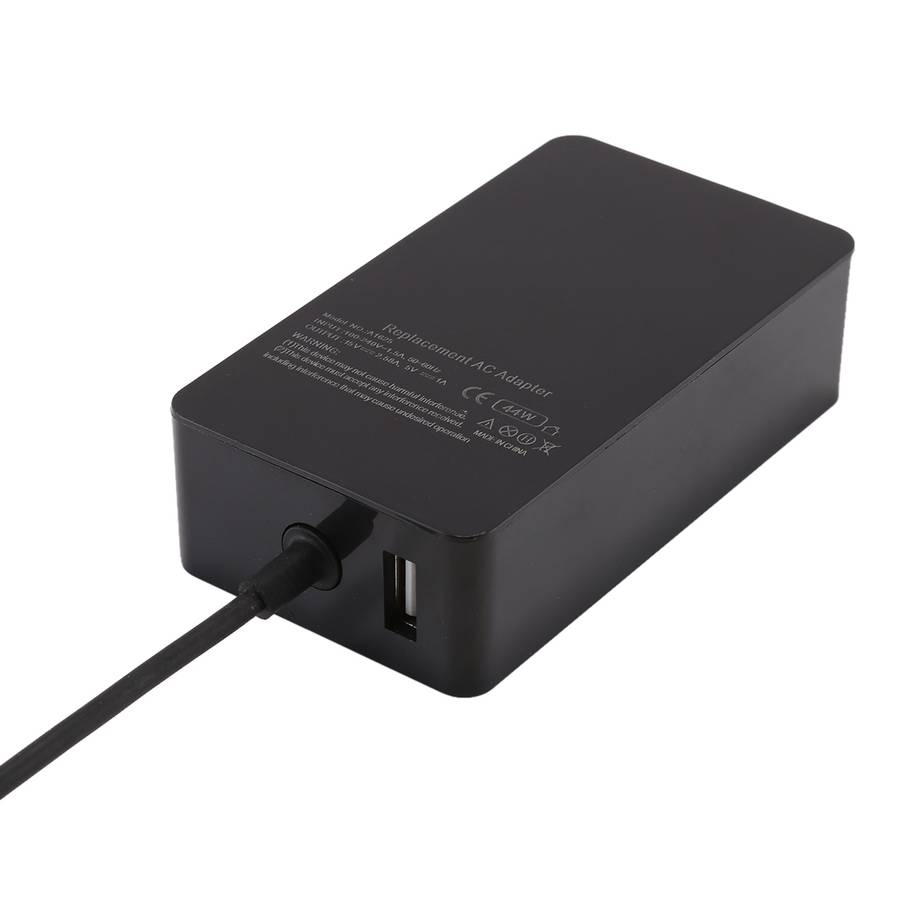 A1625 15V 2.58A 44W AC Power Supply Charger Adapter for Microsoft Surface Pro 6 / Pro 5 (2017) / Pro