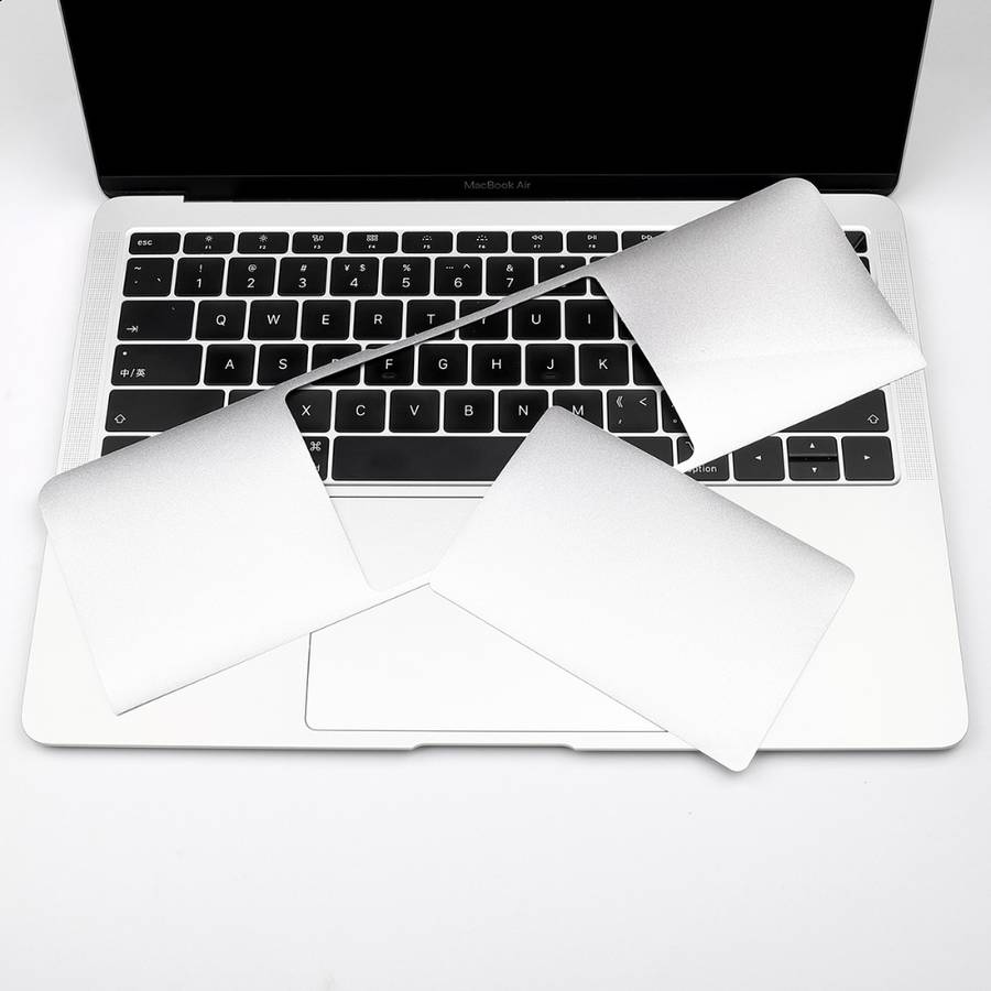 Palm & Trackpad Protector Sticker for MacBook Pro 16 (A2141) (Silver)
