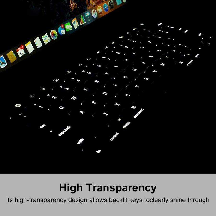 ENKAY TPU Keyboard Protector Cover for MacBook Pro 13.3 inch without Touch Bar A1708 / MacBook 12