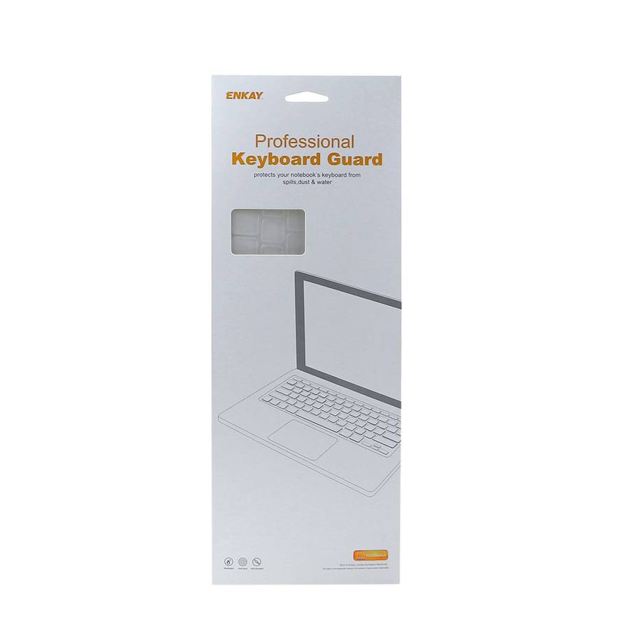 ENKAY TPU Keyboard Protector Cover for MacBook Pro 13.3 inch without Touch Bar A1708 / MacBook 12
