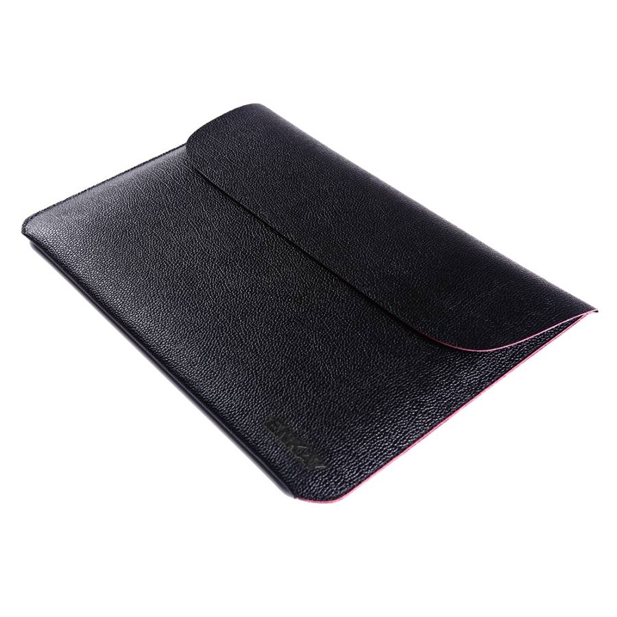 ENKAY Cross-Section Ultra-light Ultra-thin PU Leather Liner Bag Computer Bag Protectiv ... (Black)