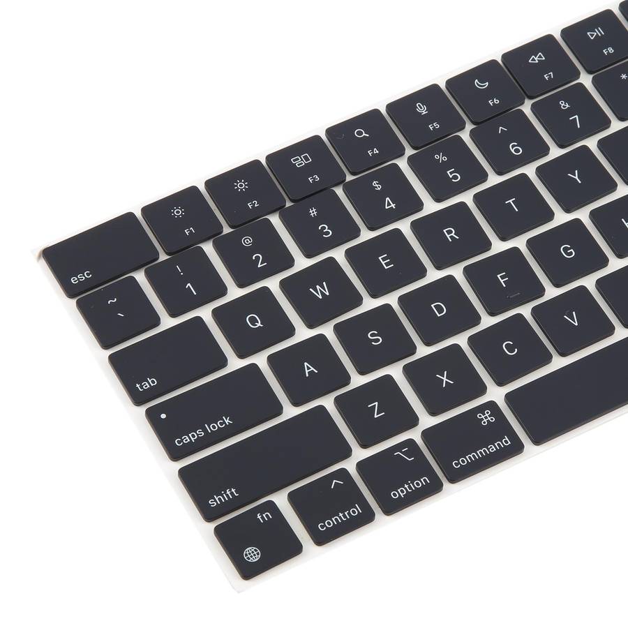 For Macbook Air 13.3 / 15.3 M2 A2681 A2941 US English Version Keycaps (Midnight)