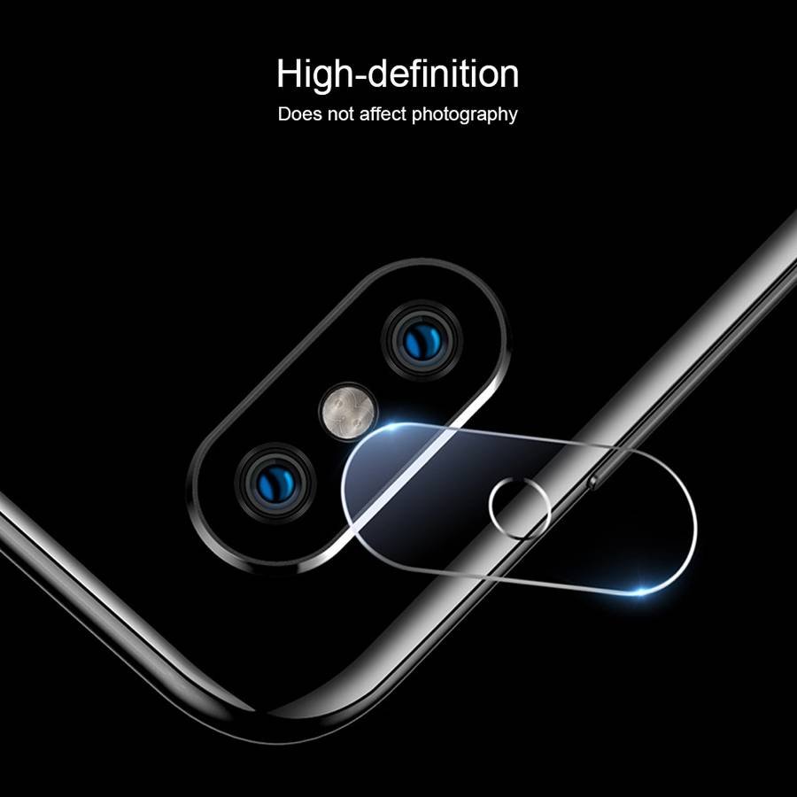 10 PCS For OPPO Realme 5 2.5D Transparent Rear Camera Lens Protector Tempered Glass Film