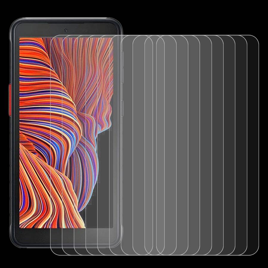 For Samsung Galaxy Xcover 5 10 PCS 0.26mm 9H Surface Hardness 2.5D Explosion-proof Tempered Glass