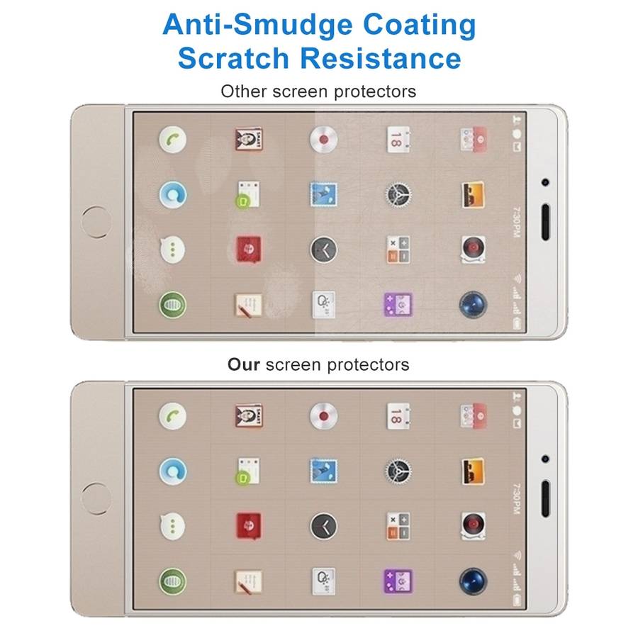 10 PCS Smartisan Nut Pro 0.26mm 9H Surface Hardness 2.5D Curved Edge Tempered Glass Front Screen P