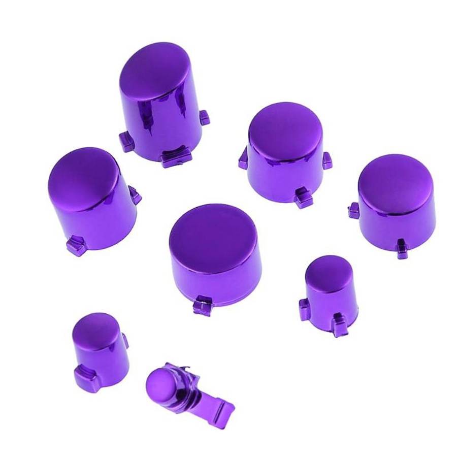 Full Set Game Controller Handle Small Fittings with Screwdriver for Xbox One ELITE(Silver)