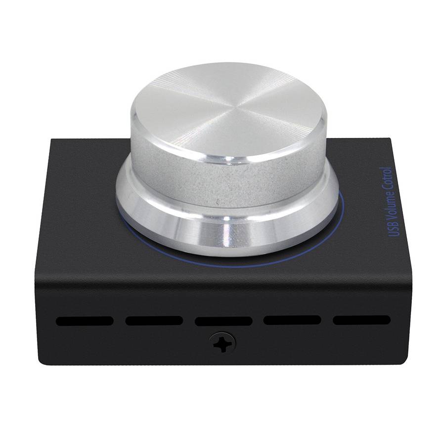 OT-U001 USB Volume Control PC Computer Speaker Audio Volume Controller Knob (Black)