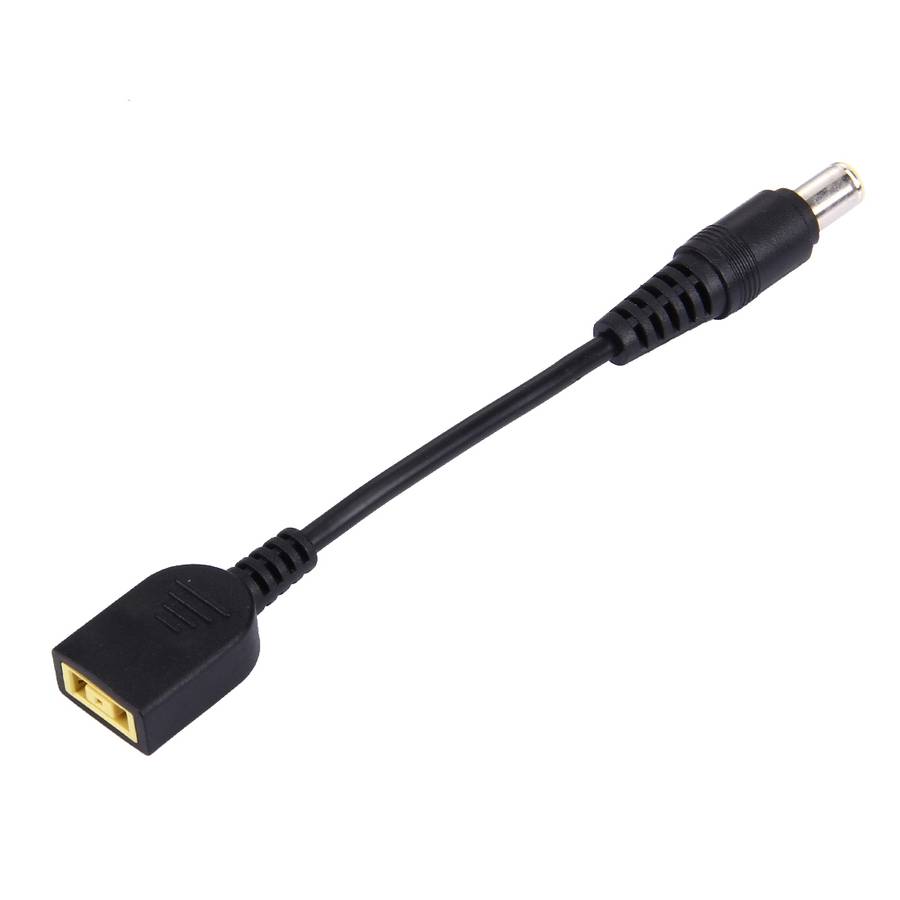 Big Square Female (First Generation) to 7.9 x 5.5mm Male Interfaces Power Adapter Cable for Laptop N